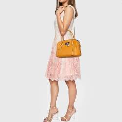 Pre Owned Louis Vuitton Safran Leather Milla PM Bag