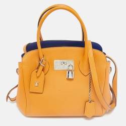 Pre Owned Louis Vuitton Safran Leather Milla PM Bag