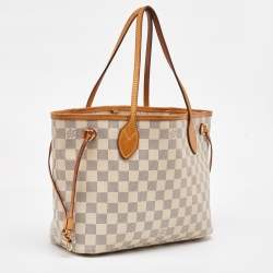 Louis Vuitton Damier Azur Canvas Neverfull PM Bag