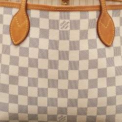 Louis Vuitton Damier Azur Canvas Neverfull PM Bag
