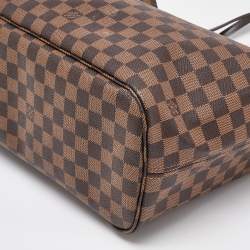 Pre Owned Louis Vuitton Damier Ebene Canvas Neverfull MM Bag