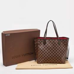 Pre Owned Louis Vuitton Damier Ebene Canvas Neverfull MM Bag