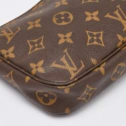 Pre Owned Louis Vuitton Monogram Canvas Pochette Accessoires Bag