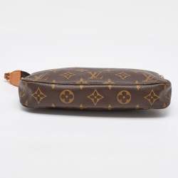 Pre Owned Louis Vuitton Monogram Canvas Pochette Accessoires Bag