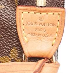 Pre Owned Louis Vuitton Monogram Canvas Pochette Accessoires Bag