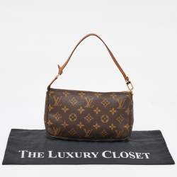 Pre Owned Louis Vuitton Monogram Canvas Pochette Accessoires Bag