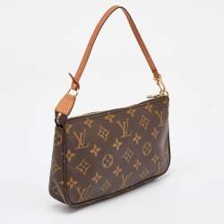Pre Owned Louis Vuitton Monogram Canvas Pochette Accessoires Bag