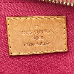 Pre Owned Louis Vuitton Indian Rose Monogram Vernis Alma BB Bag