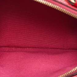 Pre Owned Louis Vuitton Indian Rose Monogram Vernis Alma BB Bag