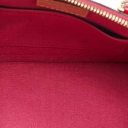 Pre Owned Louis Vuitton Indian Rose Monogram Vernis Alma BB Bag