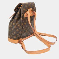Louis Vuitton Brown Monogram Canvas Montsouris MM Backpack