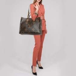 Louis Vuitton Monogram Reverse Giant Canvas OnTheGo GM Bag