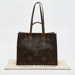 Louis Vuitton Monogram Reverse Giant Canvas OnTheGo GM Bag