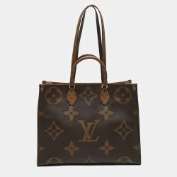 Louis Vuitton Monogram Reverse Giant Canvas OnTheGo GM Bag
