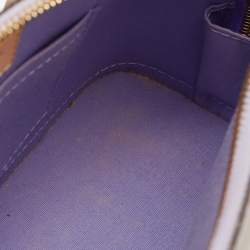 Pre Owned Louis Vuitton Lilas Monogram Vernis Alma BB Bag