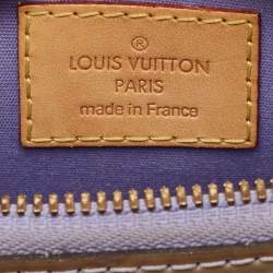 Pre Owned Louis Vuitton Lilas Monogram Vernis Alma BB Bag