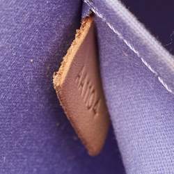 Pre Owned Louis Vuitton Lilas Monogram Vernis Alma BB Bag