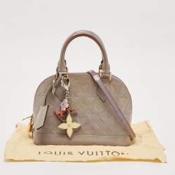 Pre Owned Louis Vuitton Lilas Monogram Vernis Alma BB Bag
