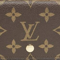 Louis Vuitton Monogram Canvas Kisslock Trifold Wallet