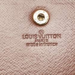 Louis Vuitton Monogram Canvas Kisslock Trifold Wallet