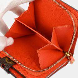 Louis Vuitton Monogram Perfo Compact Zip Wallet