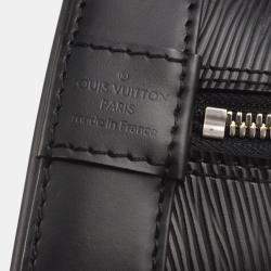 Pre Owned Louis Vuitton Black Epi Alma PM Handbag