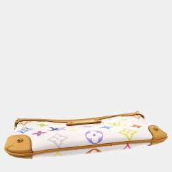 Pre Owned Louis Vuitton Multicolor Monogram Canvas Pochette Milla MM Shoulder Bag
