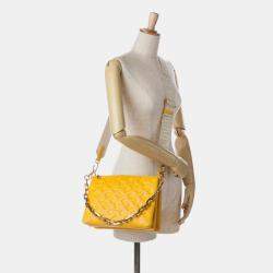 Louis Vuitton Yellow Monogram Coussin PM Bag