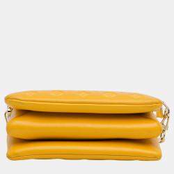 Louis Vuitton Yellow Monogram Coussin PM Bag
