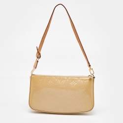 Pre Owned Louis Vuitton Dune Monogram Vernis Pochette Accessoires Bag
