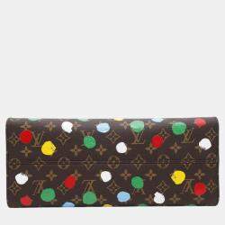 Louis Vuitton Brown Monogram Painted Dot Onthego MM Tote Bag