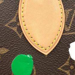 Louis Vuitton Brown Monogram Painted Dot Onthego MM Tote Bag