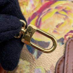 Louis Vuitton Gold Metallic Monogram LV Garden Nano Bucket Bag 