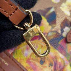 Louis Vuitton Gold Metallic Monogram LV Garden Nano Bucket Bag 