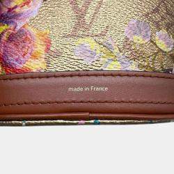 Louis Vuitton Gold Metallic Monogram LV Garden Nano Bucket Bag 