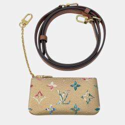 Louis Vuitton Gold Metallic Monogram LV Garden Nano Bucket Bag 
