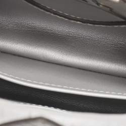 مملوكة مسبقًا Louis Vuitton Grey Ostrich Leather Capucines Mini Bag