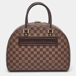 Pre Owned Louis Vuitton Damier Ebene Canvas Nolita Bag