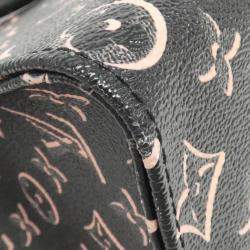 Louis Vuitton Black Canvas Fall For You OnTheGo MM Handbag