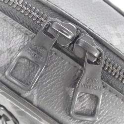 Louis Vuitton Black Monogram Eclipse Canvas Mini Soft Trunk Shoulder Bag