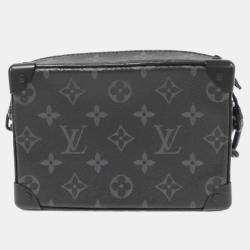 Louis Vuitton Black Monogram Eclipse Canvas Mini Soft Trunk Shoulder Bag