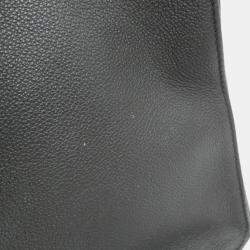 Pre Owned Louis Vuitton Beige Black Monogram Empreinte Leather OnTheGo GM Handbag
