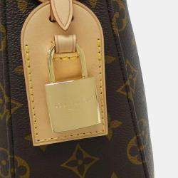Louis Vuitton Brown Monogram Canvas and Leather Slouchy MM Shoulder Bag