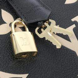 Louis Vuitton Bicolor Monogram Empreinte Leather Montaigne BB Top Handle Bag