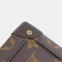 Louis Vuitton Brown Monogram Canvas Chess Slim Soft Trunk Shoulder Bag