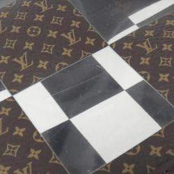 Louis Vuitton Brown Monogram Canvas Chess Slim Soft Trunk Shoulder Bag