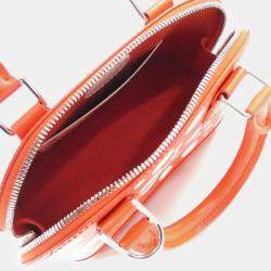 Louis Vuitton Rouge Epi Leather Alma BB Shoulder Bag