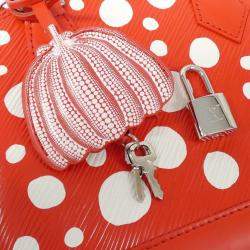 Louis Vuitton Rouge Epi Leather Alma BB Shoulder Bag
