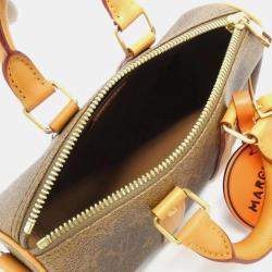 Louis Vuitton Brown Monogram Canvas Dust Keepall Bandouliere 25 Boston Bag