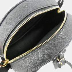 Louis Vuitton Black Monogram Empreinte Leather Boite Chapeau Souple MM Shoulder Bag